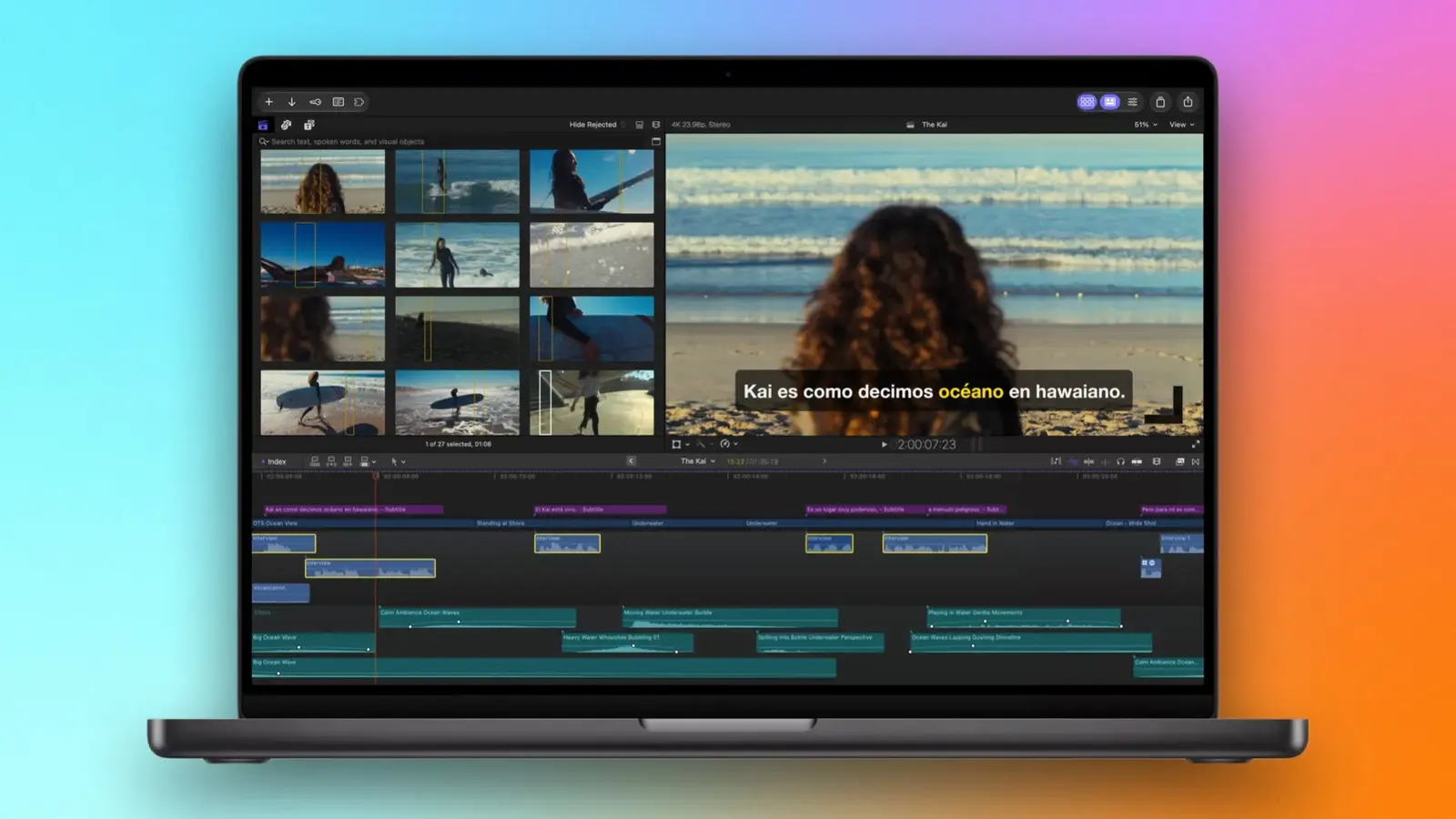 Apple Creator Studio primește asistenți AI și MotionVFX
