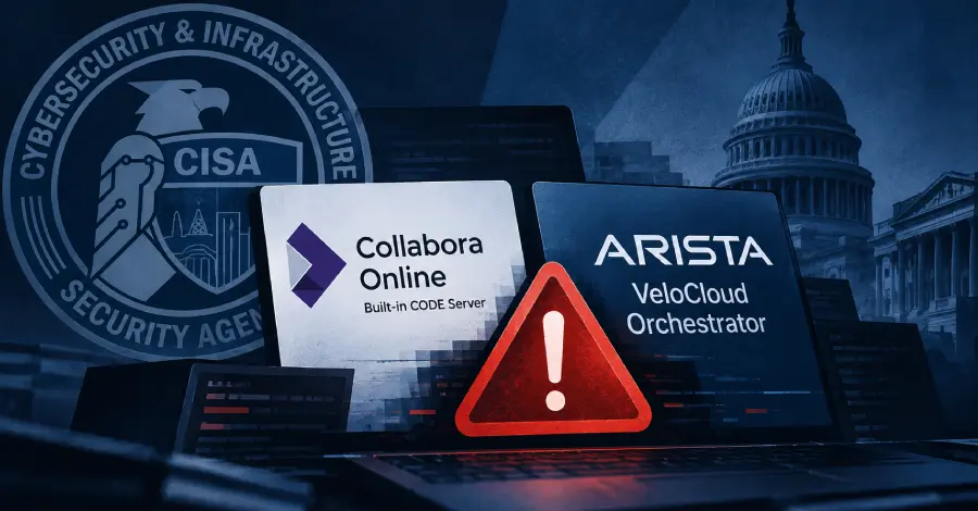 CISA a adăugat două vulnerabilități critice în lista KEV: Collabora Online și Arista VCO