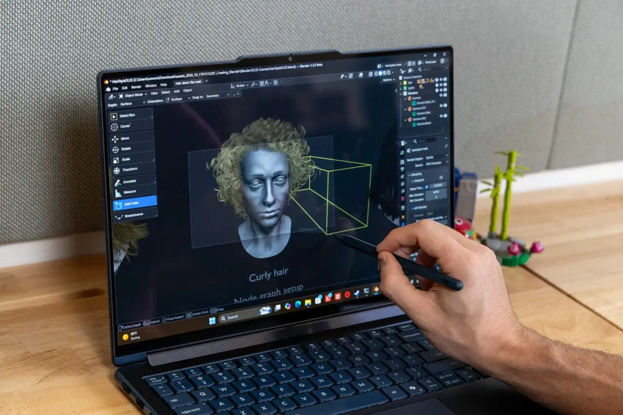 Lenovo Yoga 9n: pen-ul e regele, performanța e sub așteptări