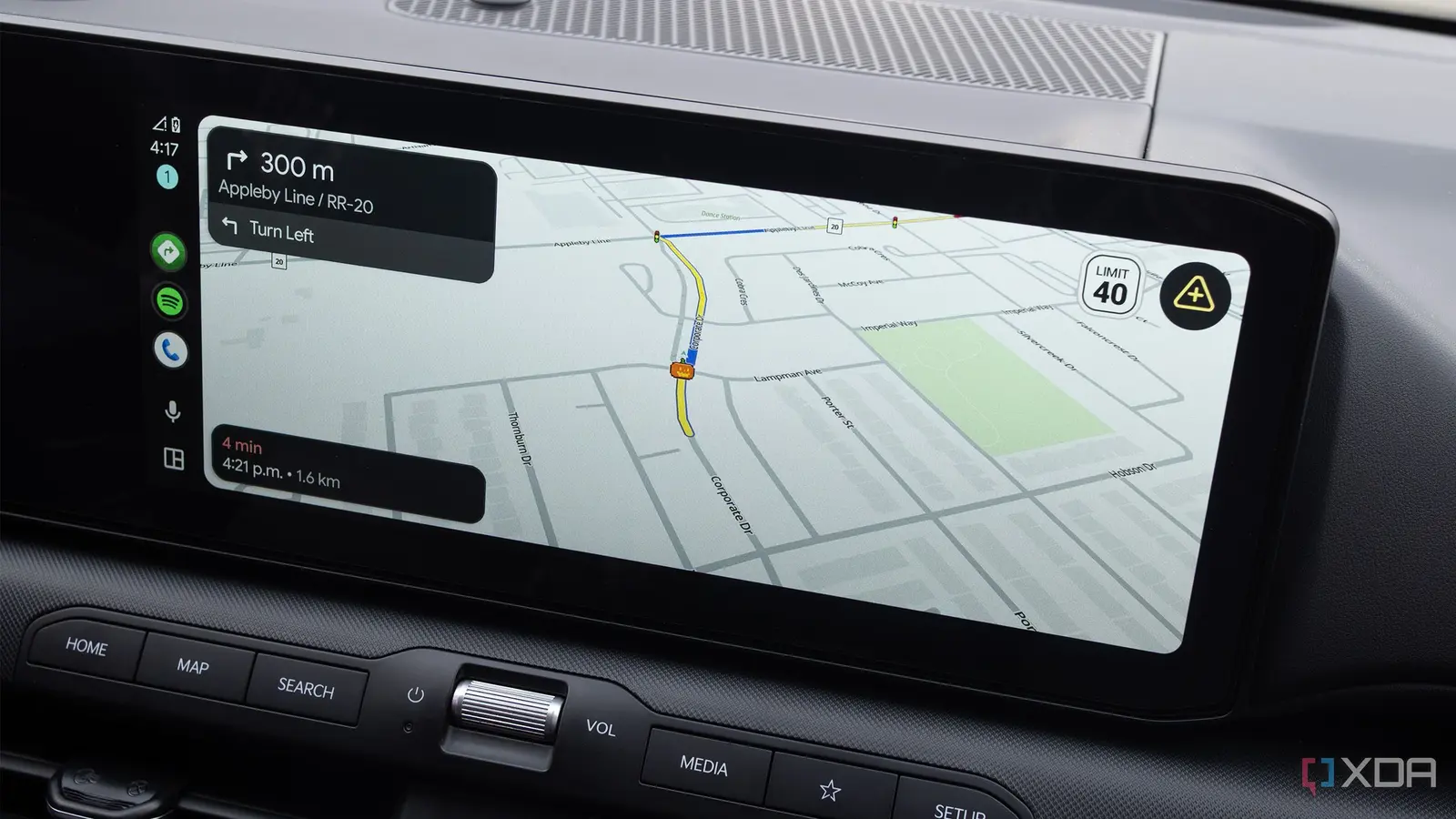 MapQuest revine pe Android Auto: o navigare simplă, fără zgomot